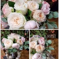 fleuriste de Valenciennes hé fleur et moi bouquet de mariée roses anglaises
