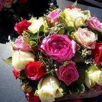 Voiture 3 Bouquet Mariée Mariage valenciennes fleurs fleuriste hé fleur et moi le Quesnoy Saint amand Denain