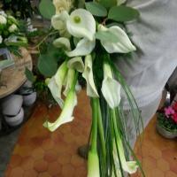 Bouquet arum pure 80 Bouquet Mariée Mariage valenciennes fleurs fleuriste hé fleur et moi le Quesnoy Saint amand Denain