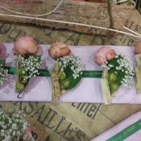 Boutonniere infinity Bouquet Mariée Mariage valenciennes fleurs fleuriste hé fleur et moi le Quesnoy Saint amand Denain